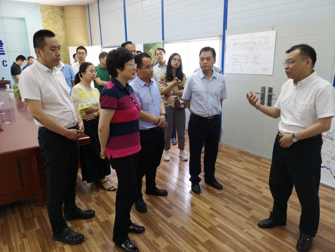 西安市发改委党组书记、主任邢欣到水环境公司白鹿原水生态中心项目调研 西安市发改委党组书记、主任邢欣到水环境公司白鹿原水生态中心项目调研