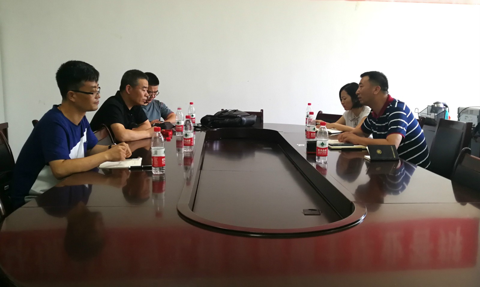 公司总工程师到太道理工大学互换座谈 公司总工程师到太道理工大学互换座谈