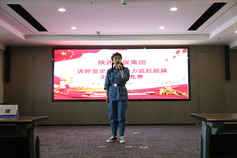 陕西JDB电子集团进杏装讲好党史故事·助力追赶超过”主题演讲较量活动 陕西JDB电子集团进杏装讲好党史故事·助力追赶超过”主题演讲较量活动