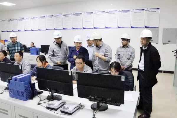 顾峰到绿色能源公司大荔生物质发电项目查抄安全防汛工作 顾峰到绿色能源公司大荔生物质发电项目查抄安全防汛工作