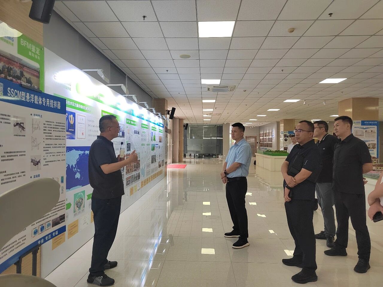 水环境公司赴青岛思普润水处置股份有限公司发展专项调查调研 水环境公司赴青岛思普润水处置股份有限公司发展专项调查调研